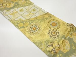 華紋・格天井に鳳凰・桐模様織出し袋帯